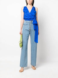 Forte Forte - Habotai Silk Crossed Top