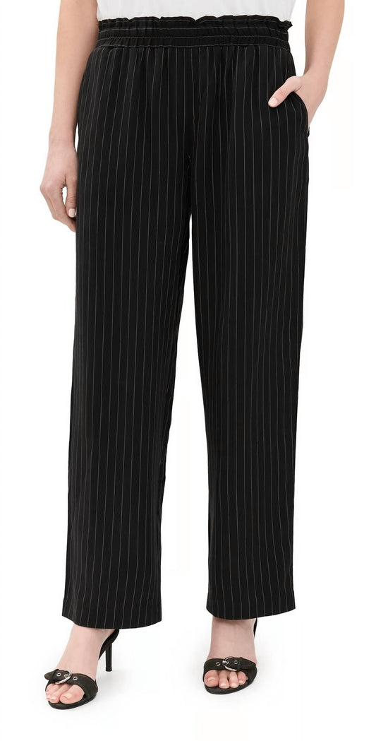 Lna - Pinstripe Wide Leg Pant