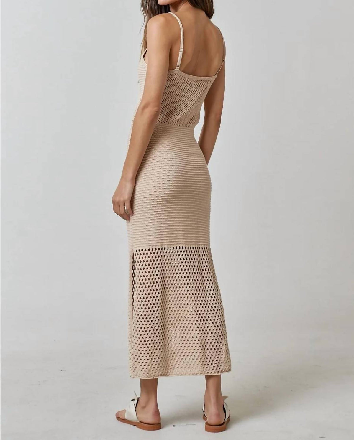 Lalavon - Caleigh Crochet Dress