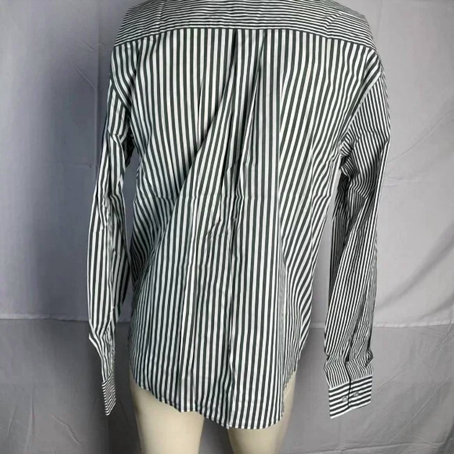 Champlain - Men’s Long Sleeve Stripe Button-down Shirt