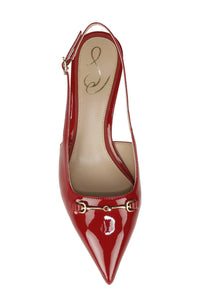 Sam Edelman - Women's Fitzgerald Pointed Toe Slingback Kitten Heeled Pumps