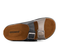 Andrea - Women's Double Strap Footbed Sandals