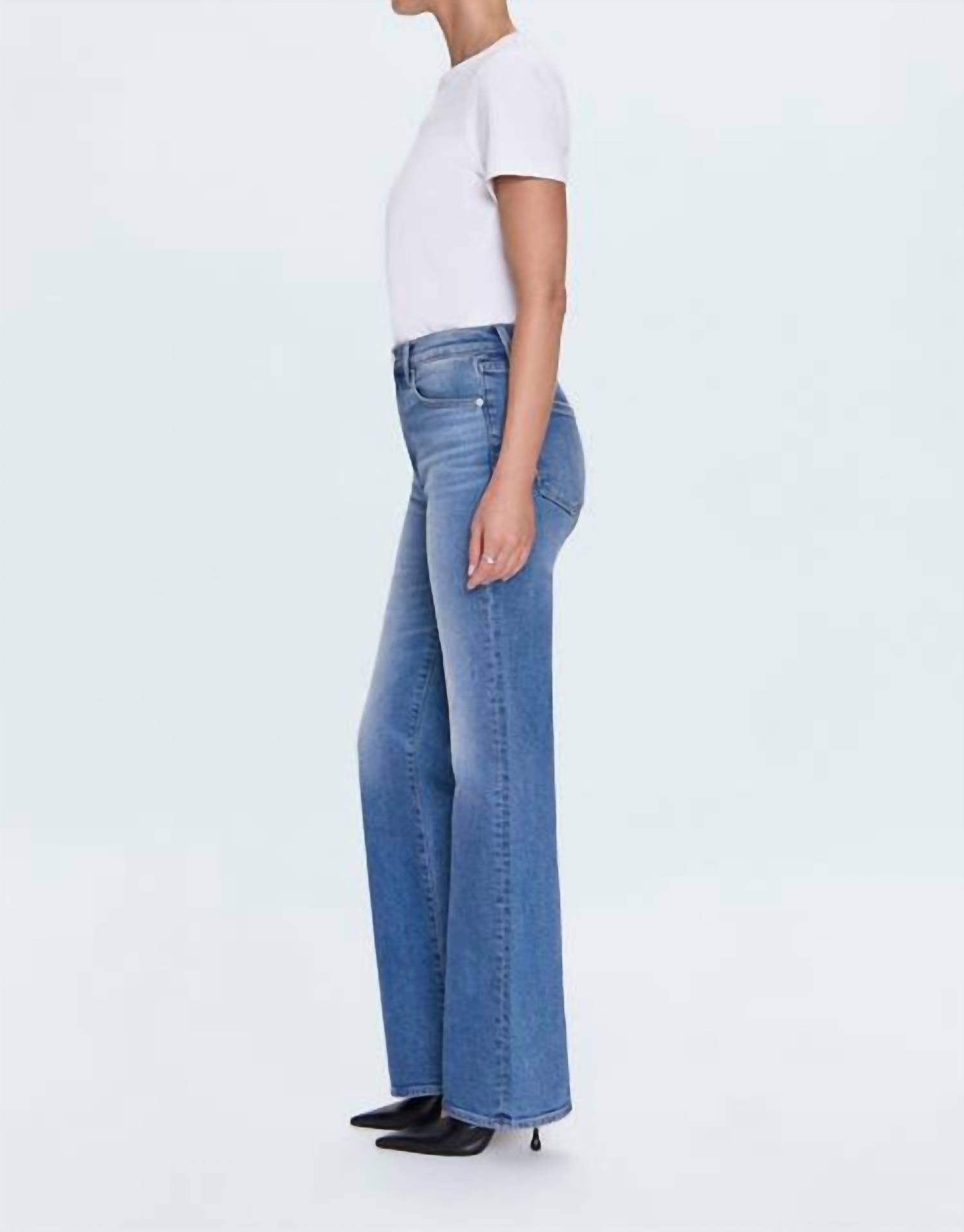 Pistola - Evie High Rise Slim Bootcut Denim Jeans