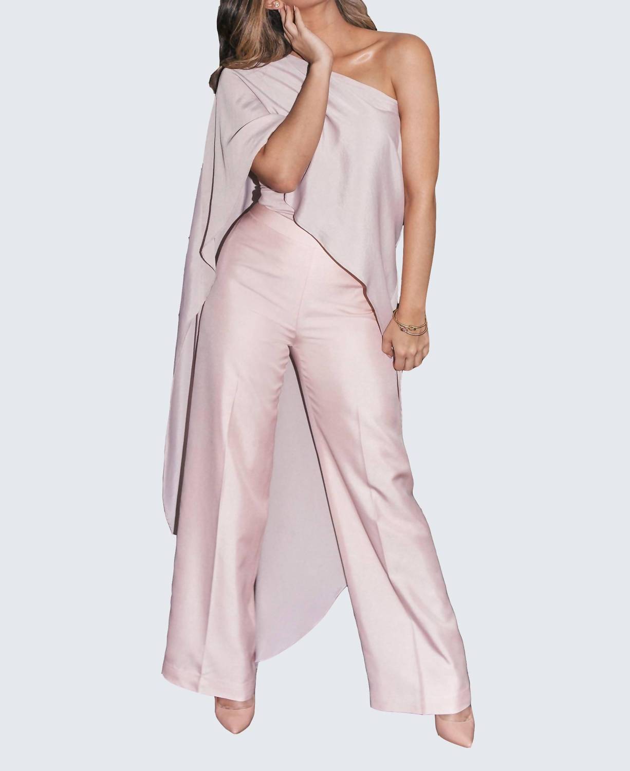 Betsy Moss - Elysian Drenched Cape Top