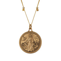 &Livy - Women's Mother Mary And Archangel Michael Protection Necklace
