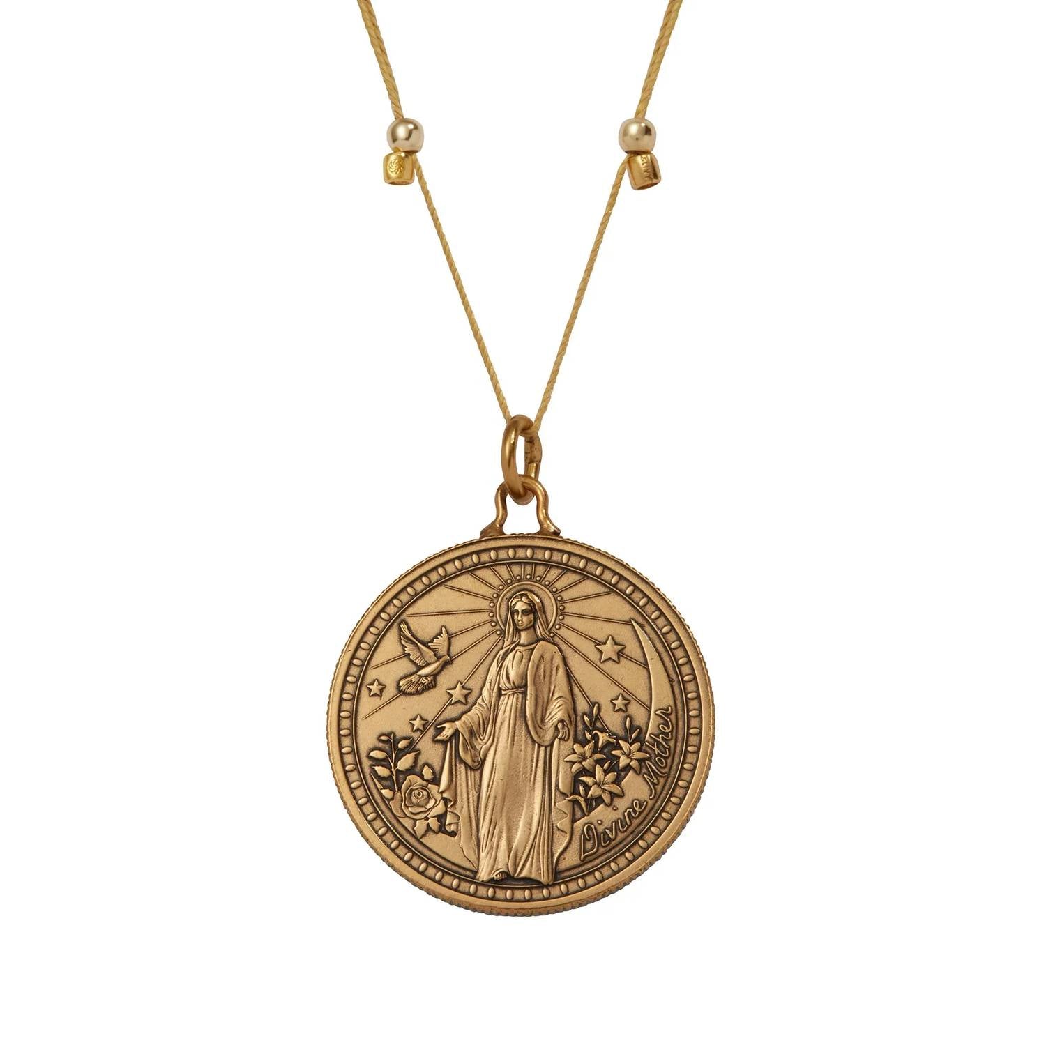 &Livy - Women's Mother Mary And Archangel Michael Protection Necklace