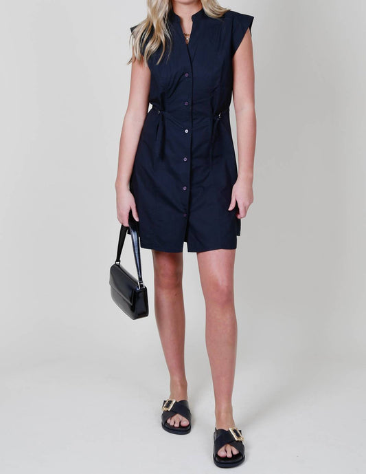 Derek Lam 10 Crosby - Peyton Sleeveless Shirt Dress