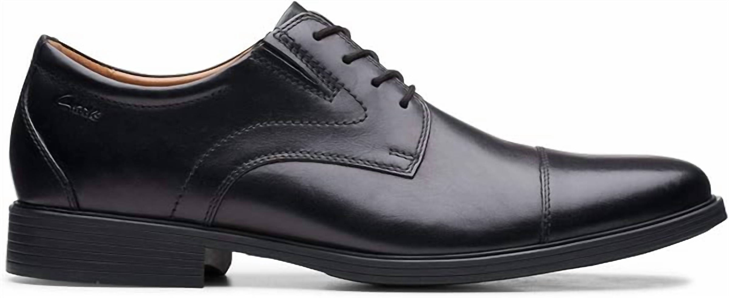 Clarks - Men's Whiddon Cap Oxford Shoes