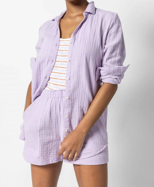 Lilla P - Long Sleeve Button Down Tunic