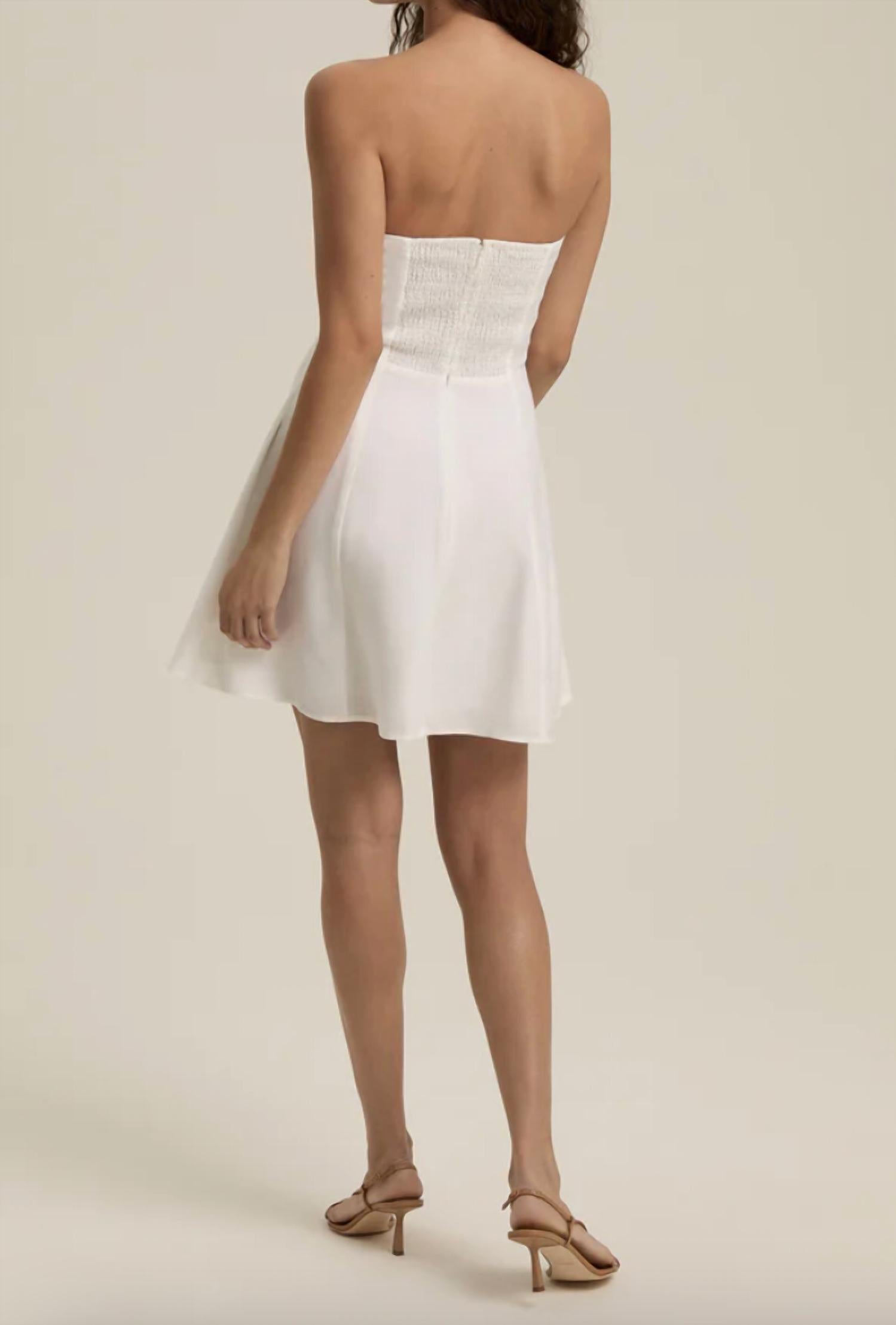 Favorite Daughter - Favorite Mini Linen Dress