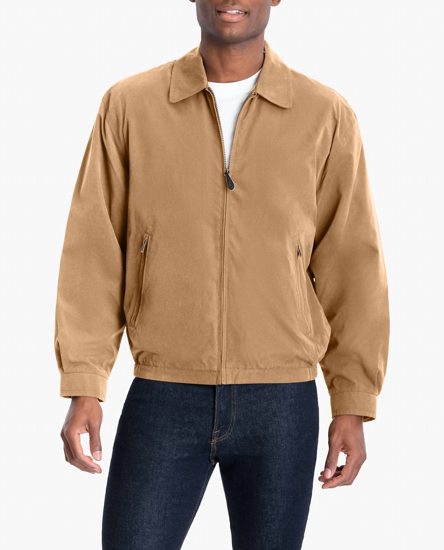 London Fog - Fog Auburn Light Weight Zip Front Golf Jacket