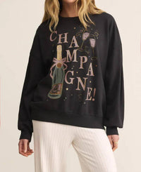 Z Supply - Celebrate Sunday Champagne Sweatshirt