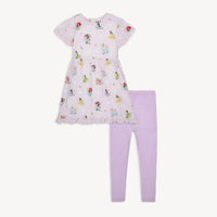 Magnetic Me - Girl's Princess Magnetic Easy Peasy Dress and Legging Set