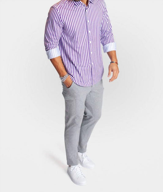 Buki - The Go Big Stripe Long Sleeve Tech Shirt