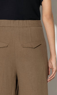 Luisa Cerano - Wide Leg Linen Pant
