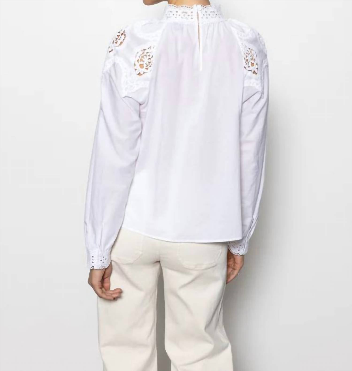 Sanctuary - Lace Popover Blouse