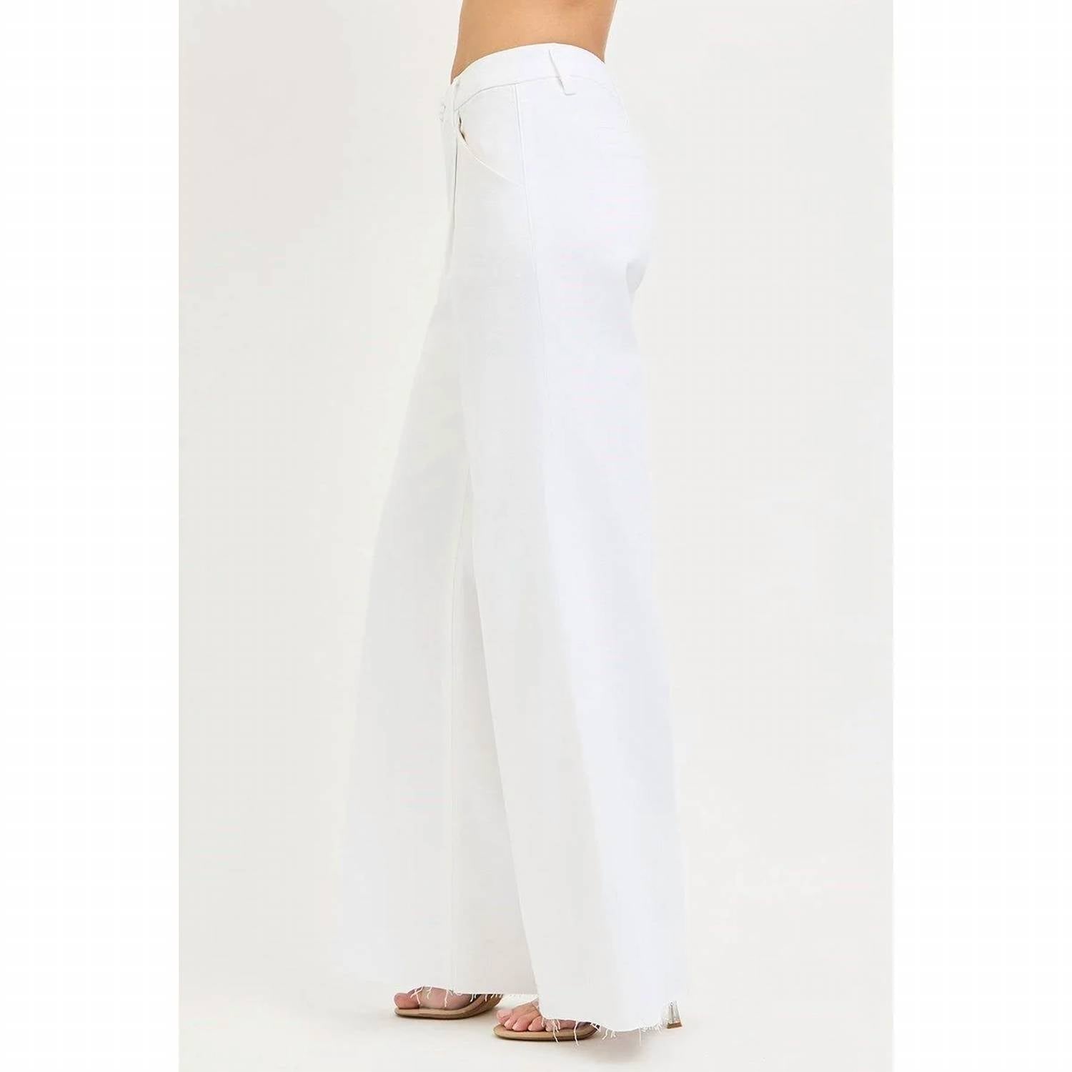 Risen - Pleated Wide Leg Pants
