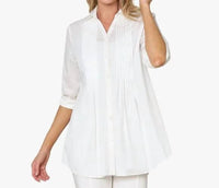 Stella Carakasi - Pintuck Tunic Top