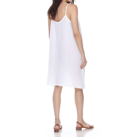 Faire - Cotton Mini Slip Dress