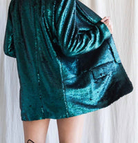Paint The Town - Women's Sequin Blazer