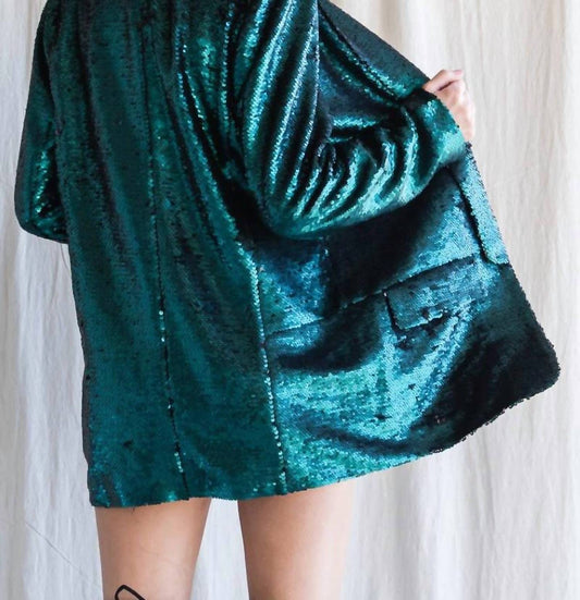 Paint The Town - Women's Sequin Blazer