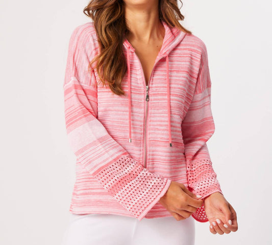 French Kyss - Zip Hoodie Cardigan