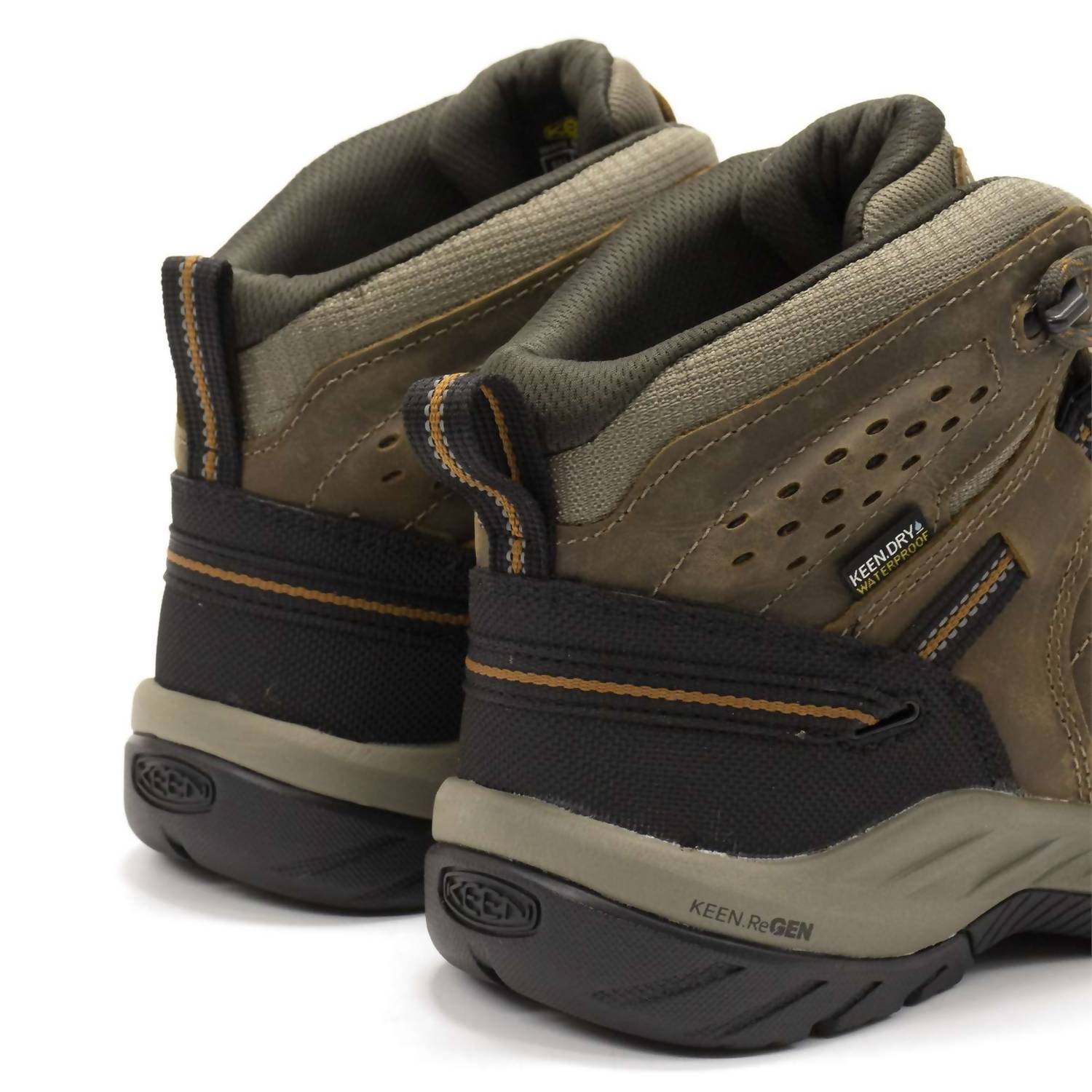 Keen - Men's Flint 2 Mid Height Soft Toe Waterproof Non-slip Work Boots