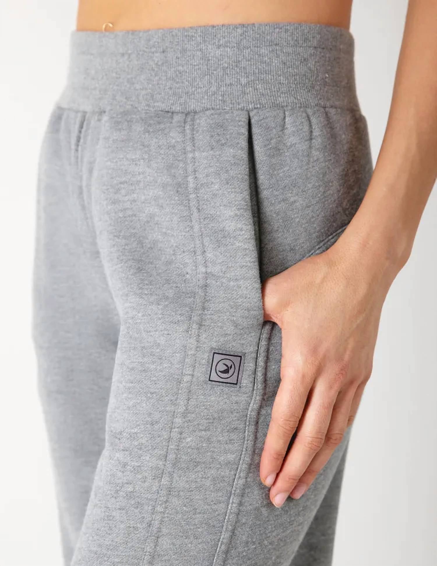 glyder Buffalo Relaxed Fit Jogger in carbon heather - women's pants - alternate view
