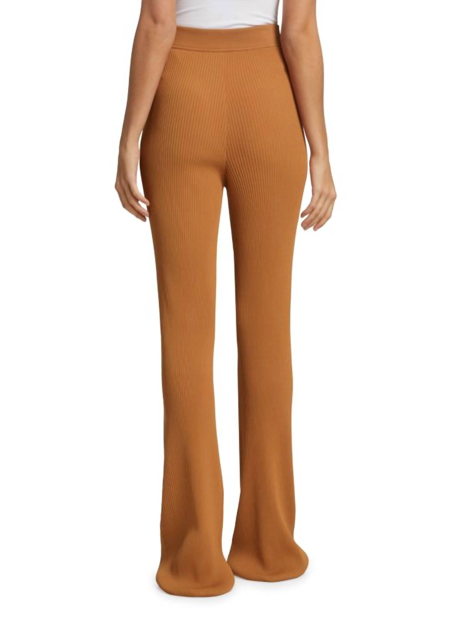 A.L.C. - Logan Rib-knit Flared Pants