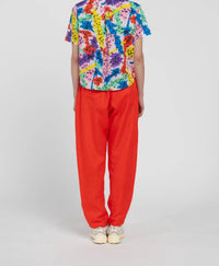 LĀU Felix Button-down Shirt in multi - women's shirt - detail view