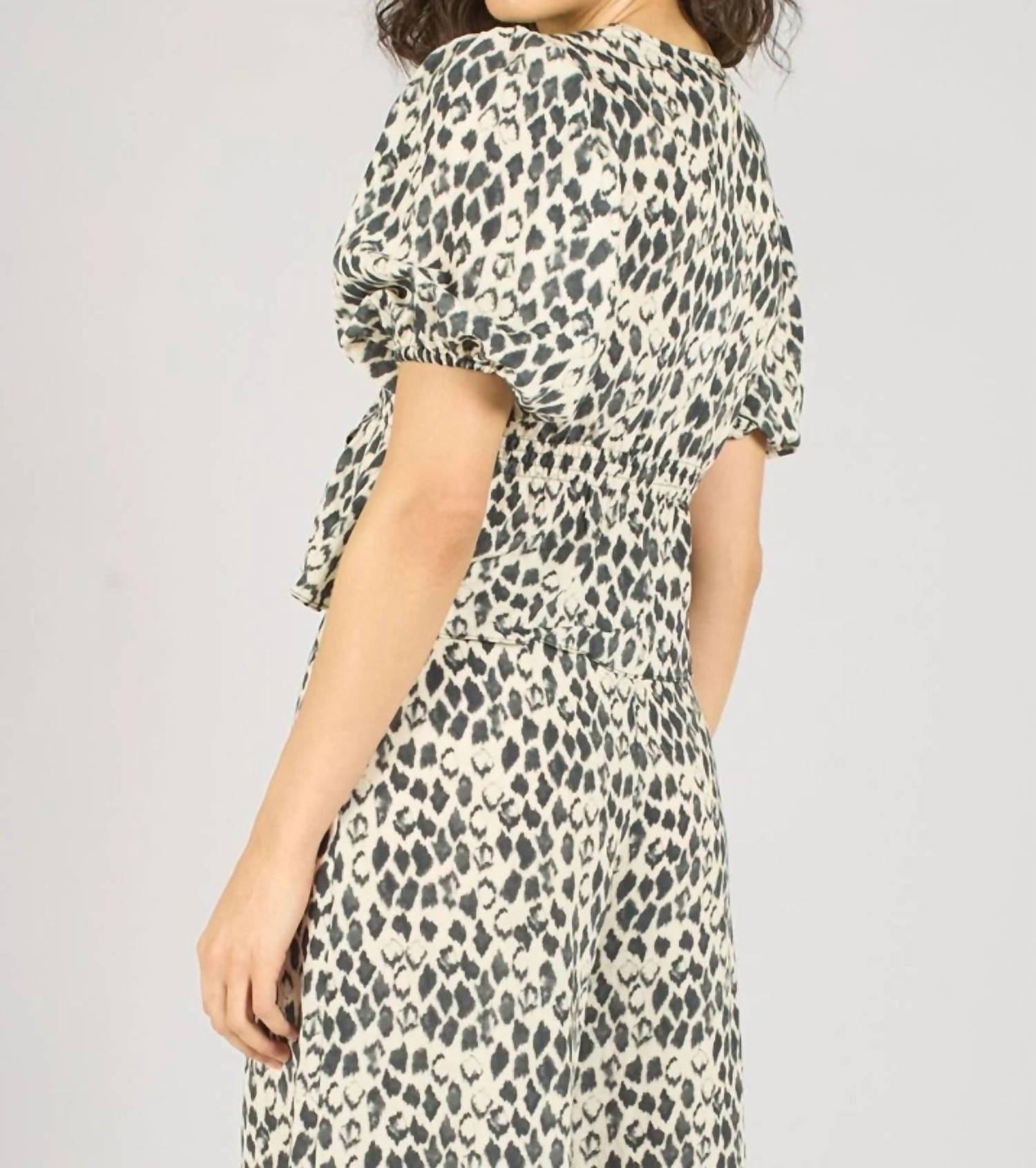 Traffic People - Margot Print Top