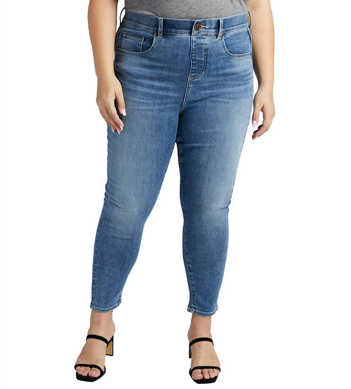 Jag - Valentina High Rise Skinny Crop Jeans