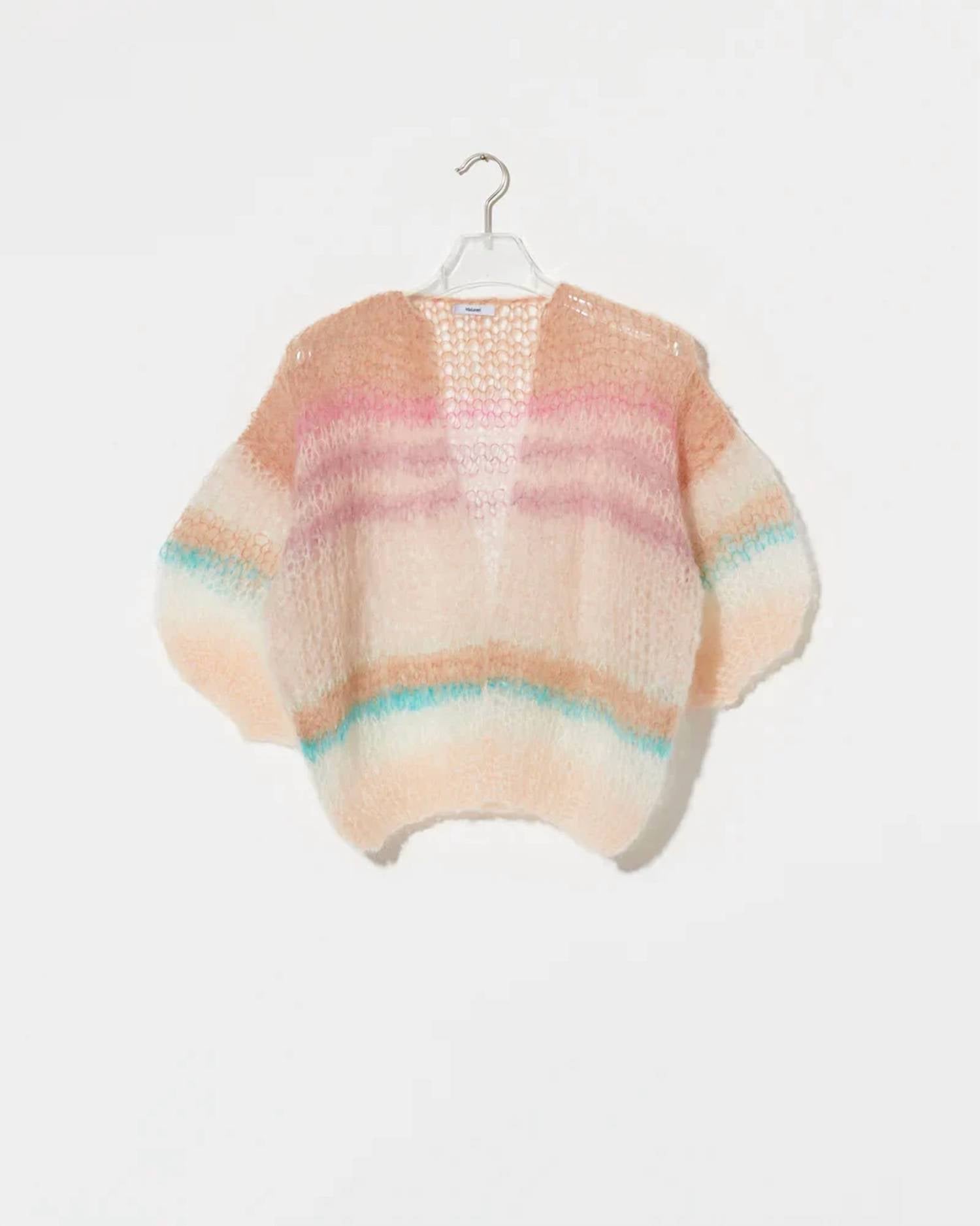 Maiami - Mohair Short Sleeve Bomber Cardigan