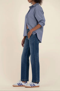 Kut From The Kloth - Pattie High Rise Straight Leg Jeans