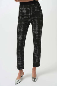Joseph Ribkoff - Plaid Pull On Pant