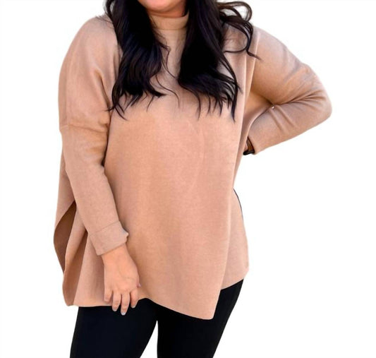 Allie Mock Neck Long Sleeve Top