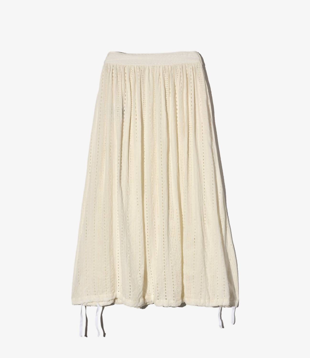 Engineered Garments - Gather Eyelet Skirt