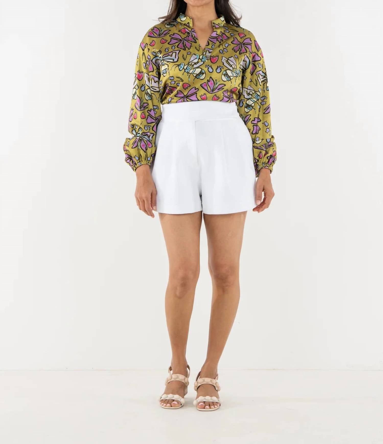 Emily Mccarthy - Relaxed High Rise Shorts