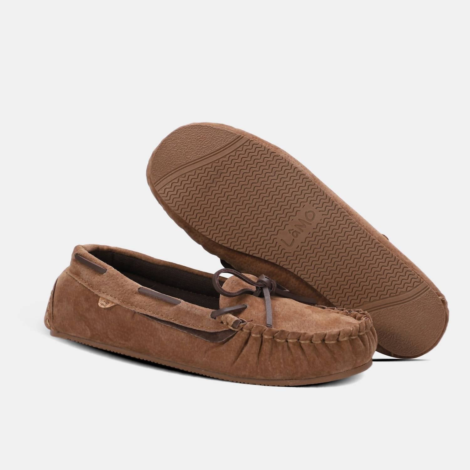 Lamo Women's Selena Moccasin in chestnut - women's shoe - view 7