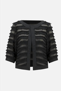 Joseph Ribkoff - Women's Eyelash Jacket