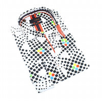 Eight X - Colorful Dot Design Button Down Shirt