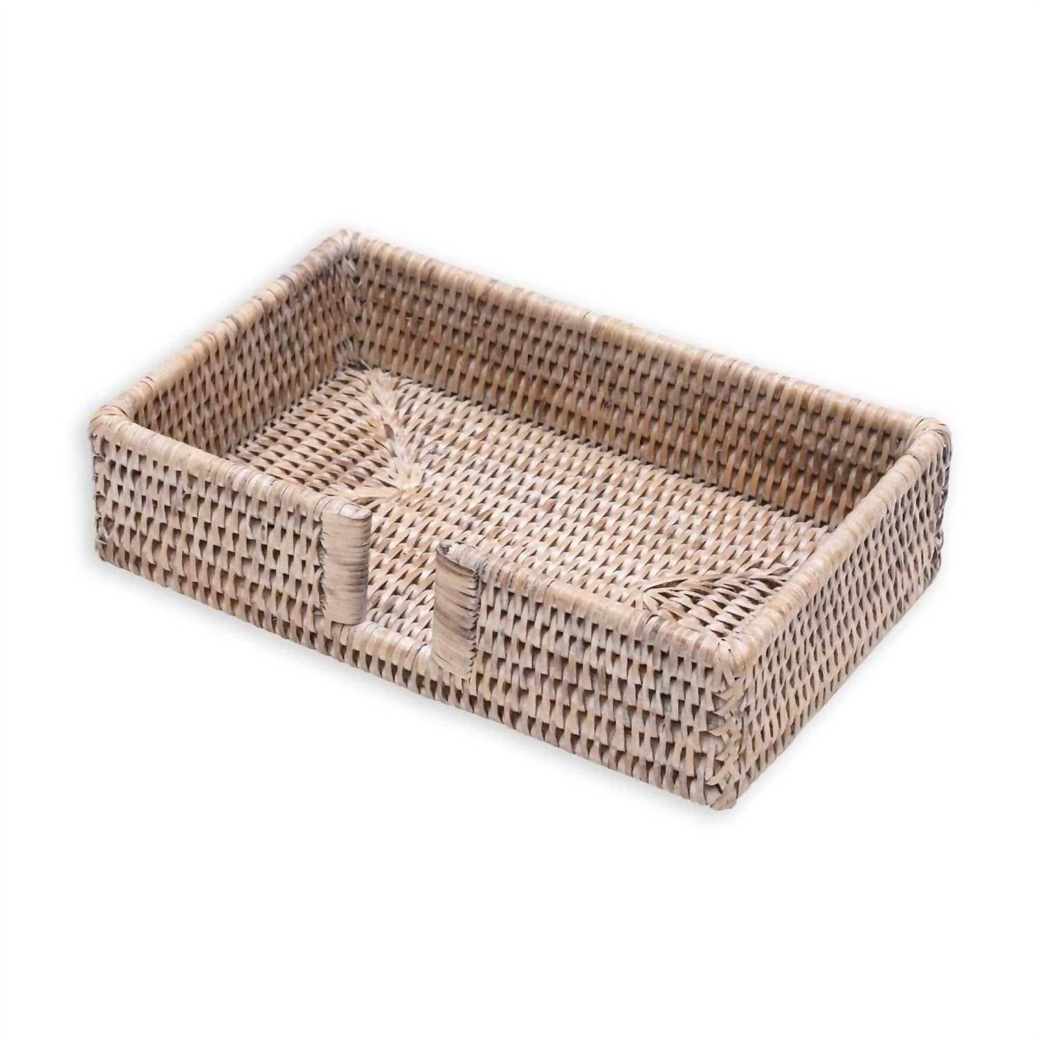 Caspari - Rattan Guest Towel Napkin Holder