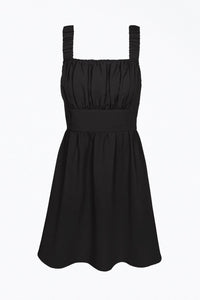 Adelyn Rae - KINA SCRUNCHIE STRAP CREPE MINI DRESS