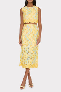 Milly - Alina Lace Sleeveless Top