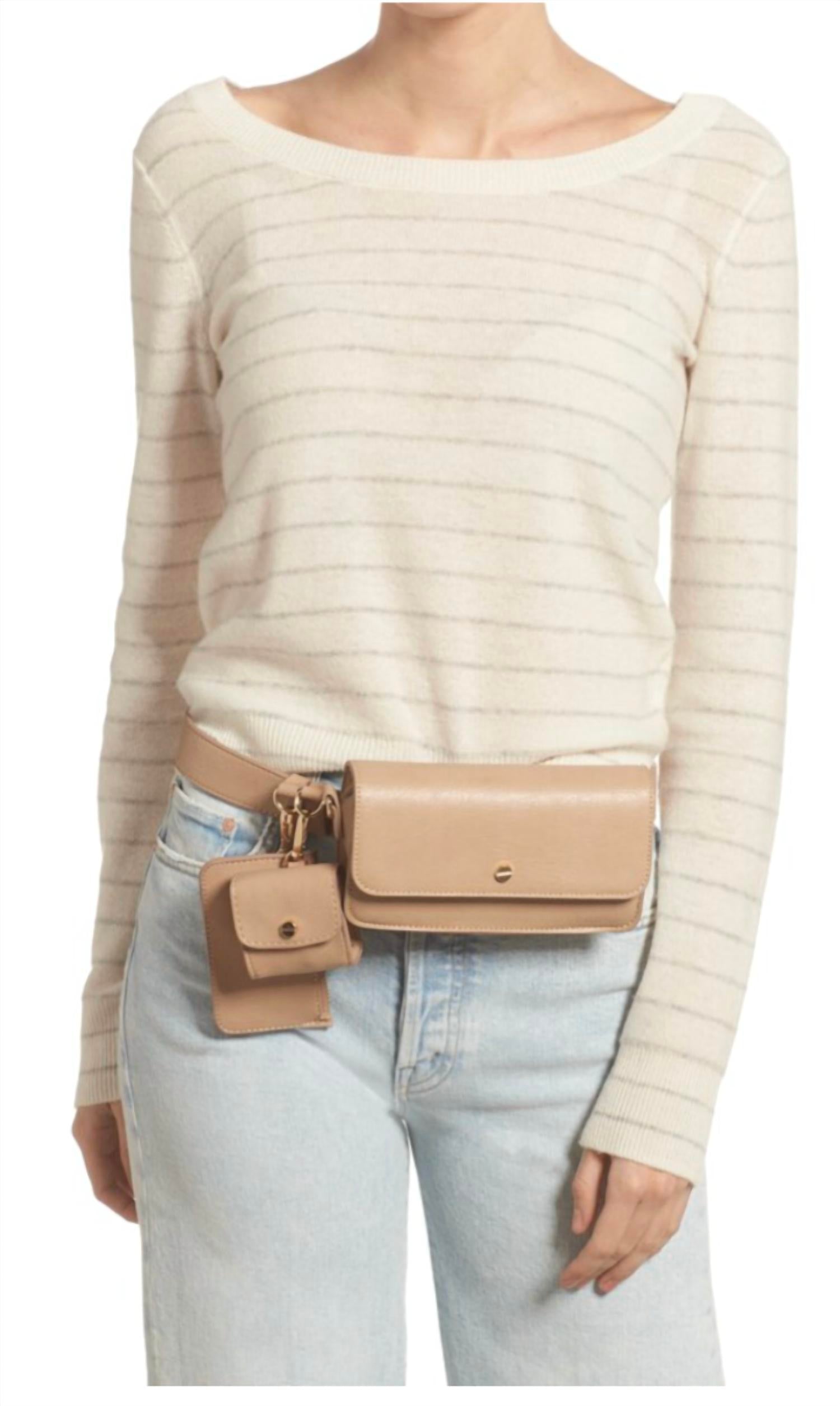 Mali + Lili - Fiona Convertible Belt Bag and Crossbody