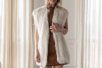 Alysi - Fringe V Neck Vest
