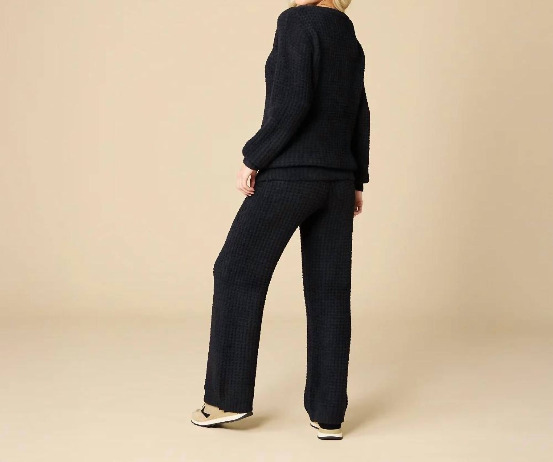 Softies - Marshmallow Waffle Boatneck Lounge Set