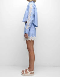 Simkhai - Renata Cropped Button Down Shirt