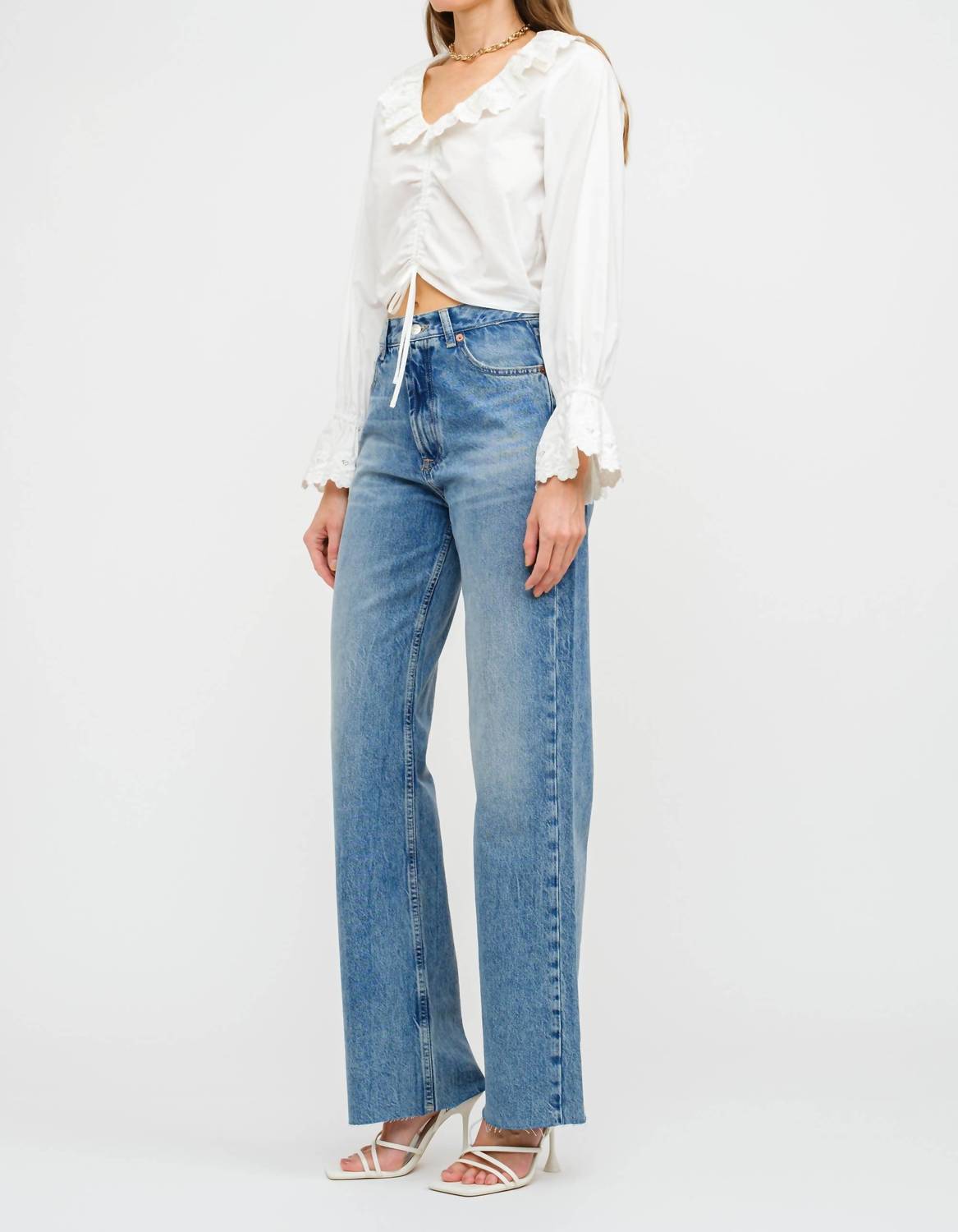 Sofie The Label - Emma Emboidered Poplin Blouse