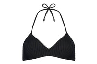 ERES Curacao Triangle Bikini Top in noir - women's swimwear - alternate view